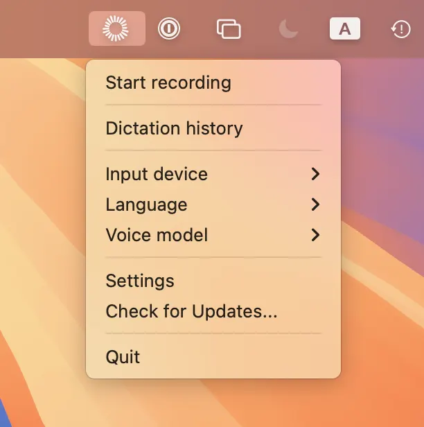 MeetMic 1.13 - Enhanced Menubar