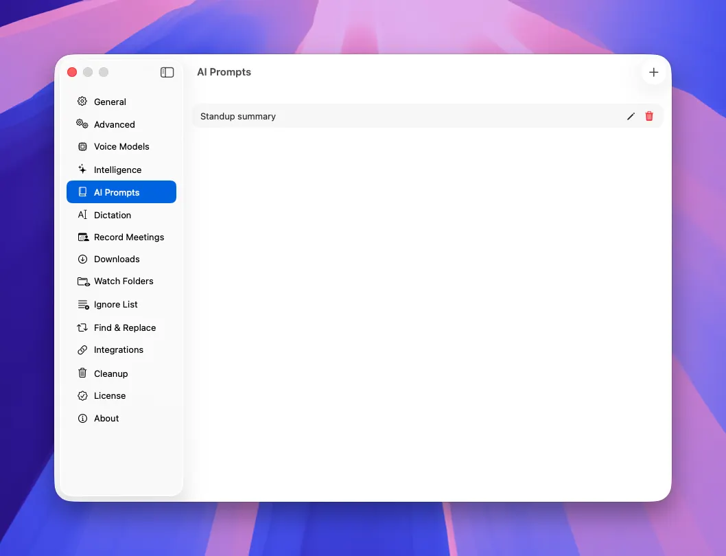 MeetMic 1.17 - AI Prompt Library