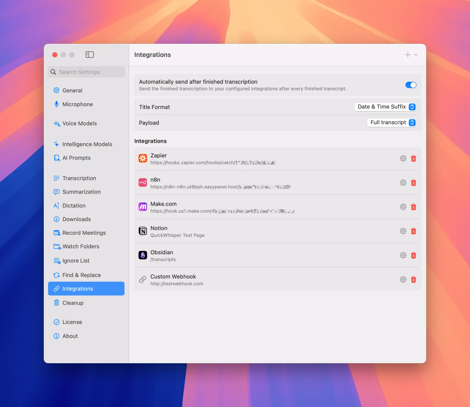 MeetMic 1.23 - Expanded Integrations