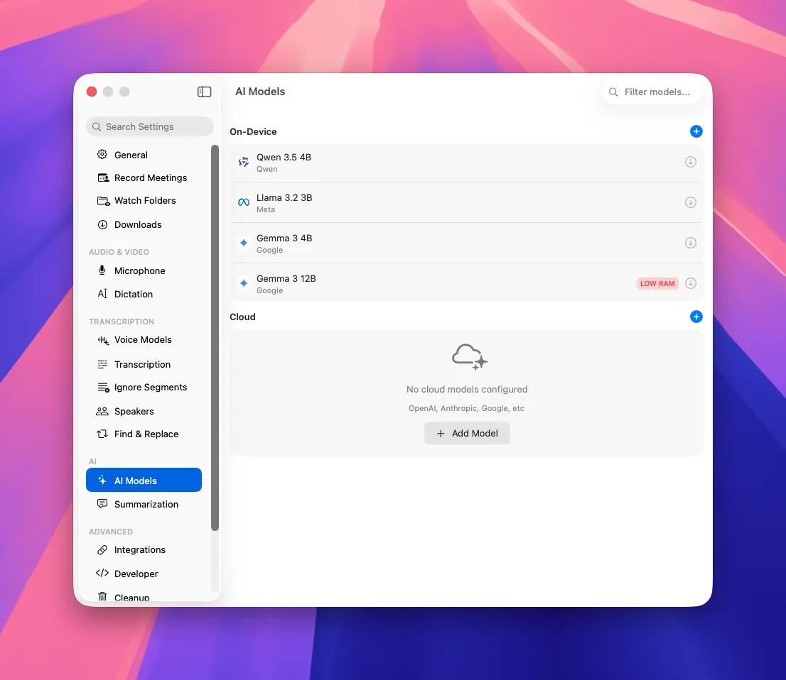 MeetMic 1.28 - New on-device AI models