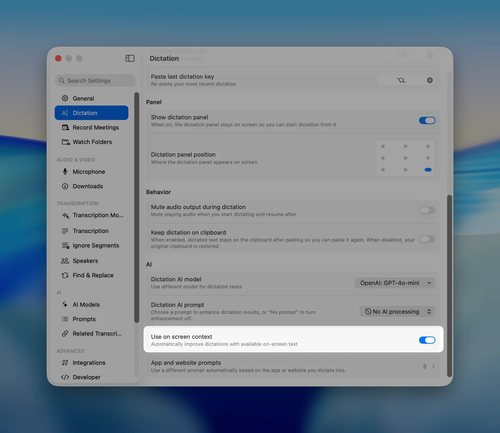 MeetMic 1.31 - On-Screen Context